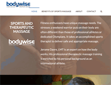 Tablet Screenshot of bodywisemilwaukee.com